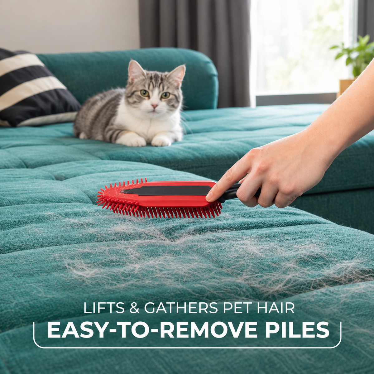 Reusable Pet Hair Remover Brush