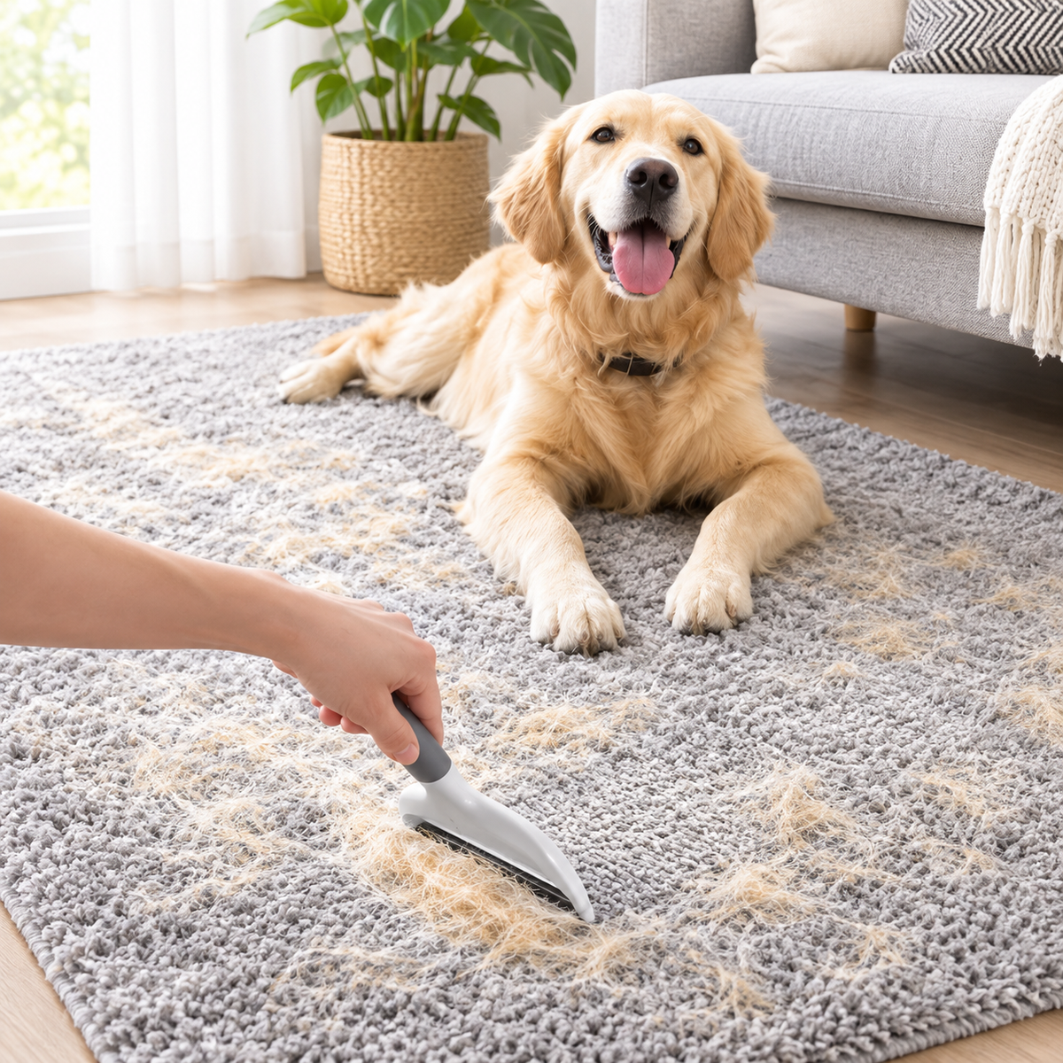 Dual-Sided Pet Hair & Lint Remover