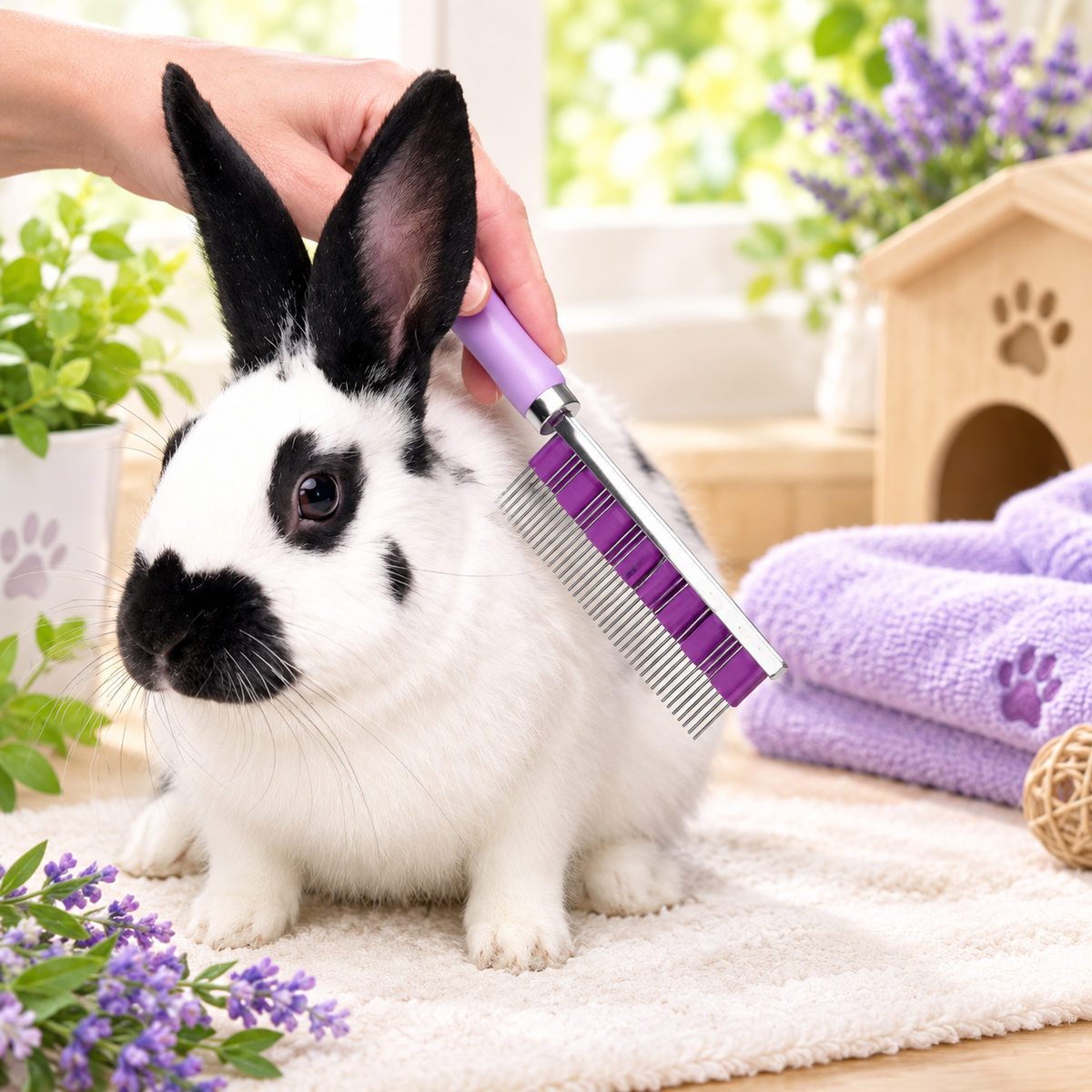 Gentle Pet Deshedding & Detangling Comb