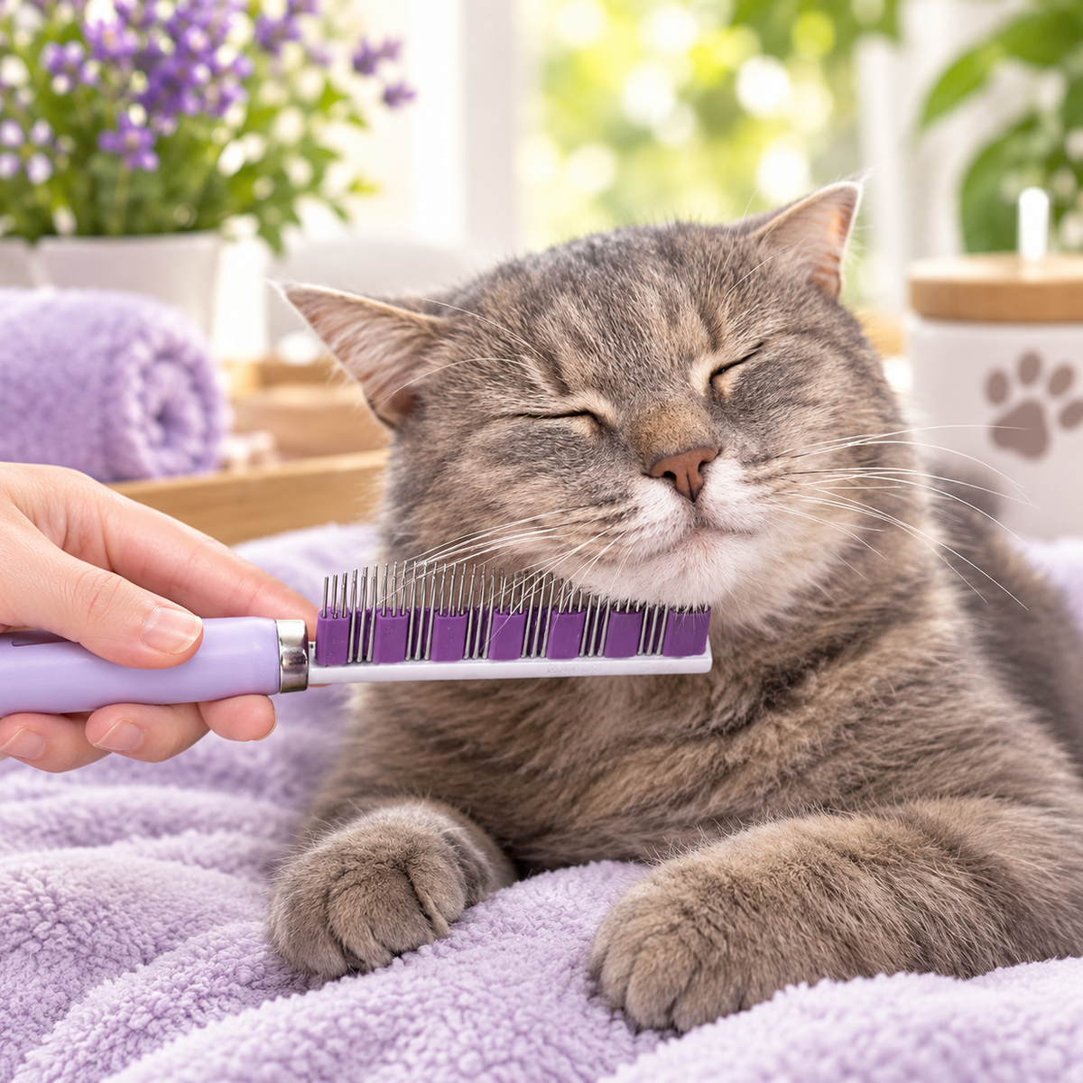 Gentle Pet Deshedding & Detangling Comb