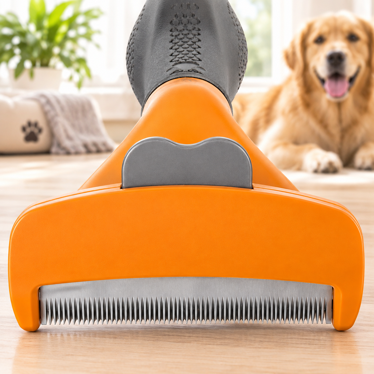 Dog Undercoat Deshedding Tool