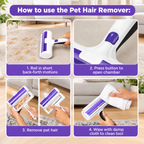 Reusable Pet Hair Cleaning Roller